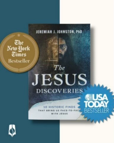 PRESS RELEASE: Dr. Jeremiah Johnston's, The Jesus Discoveries Tops the New York Times Best Seller List and Hits Both USA Today and PW Lists