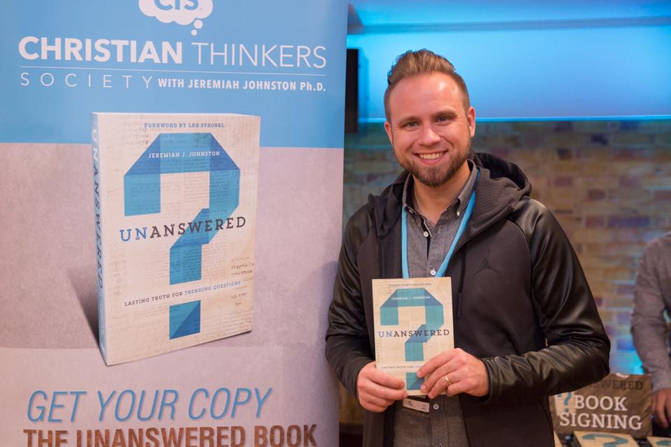 Jeremiah Johnston, author of Unanswered: Lasting Truth for Trending questions